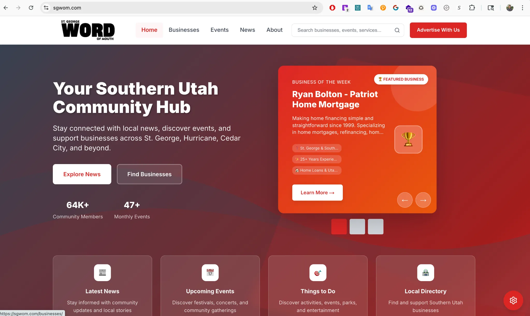 St. George Word of Mouth Community Hub