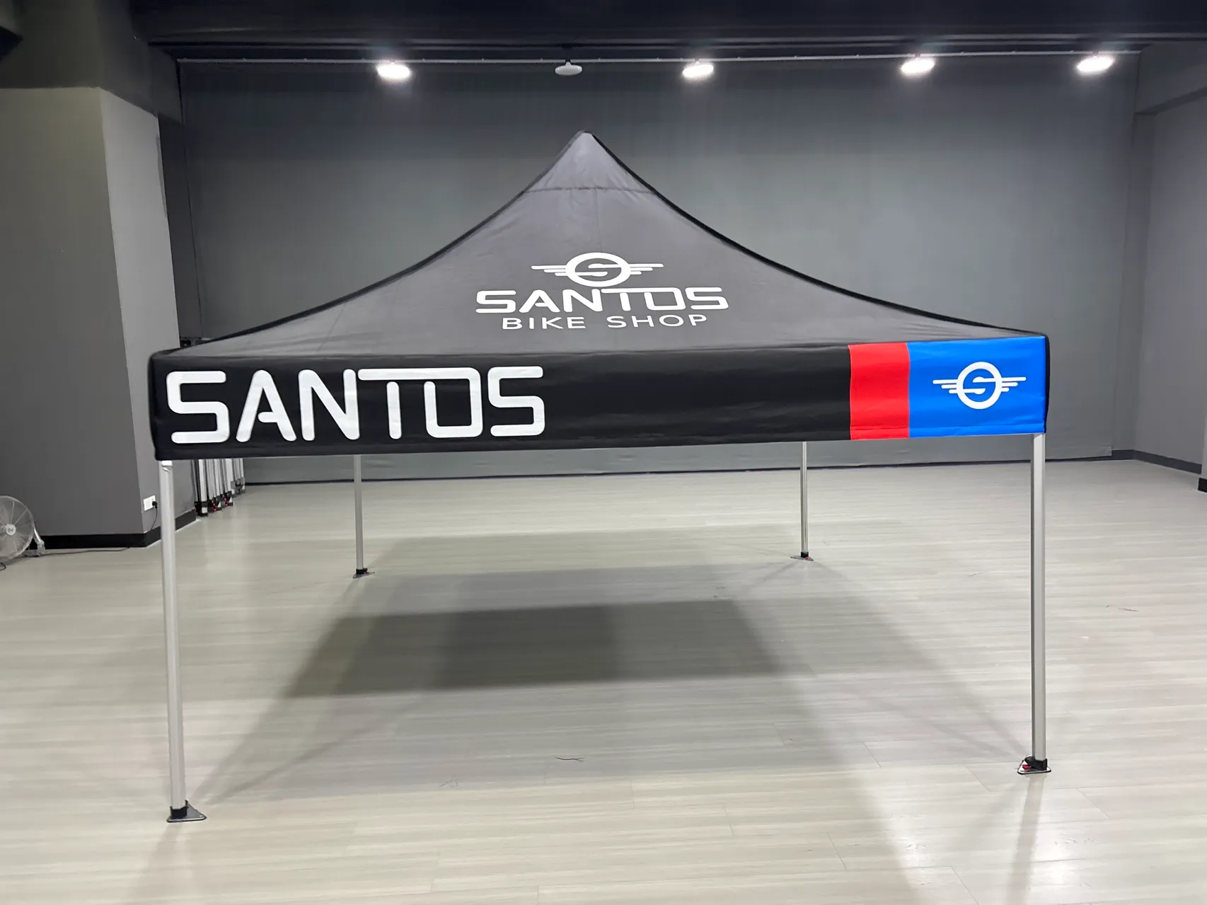 Santos Tent Custom Branding